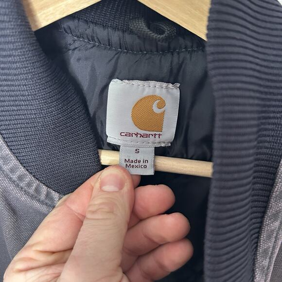 Vintage Carhartt Quilt-Lined Artic Vest “Shadow Grey” V02 - Picture 7 of 10